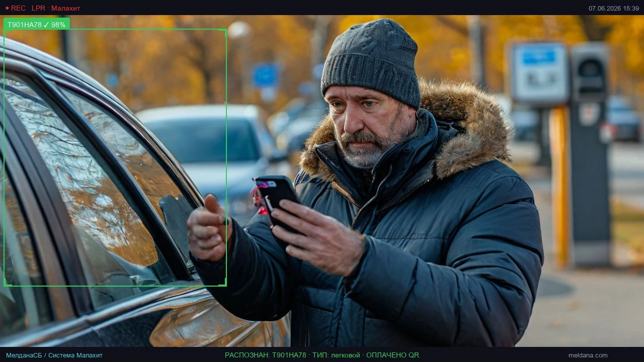 Онлайн-оплата парковки в  — QR, приложение, постоплата по номеру