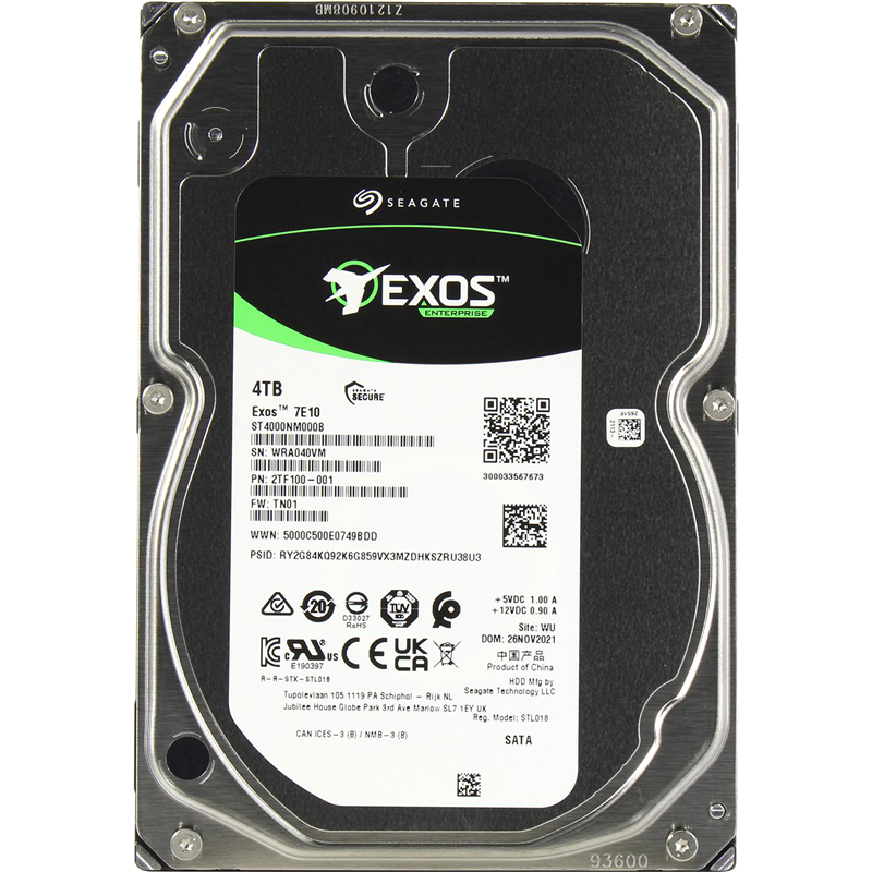 Seagate Exos 7E10 4Tb (ST4000NM000B) 