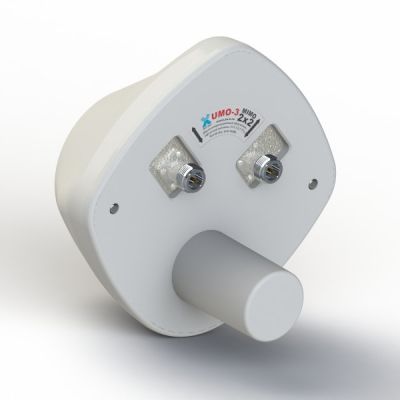 UMO-3 MIMO 2x2   -  4G/3G (LTE1800/DC-HSPA+/LTE2600)   офсетный облучатель сзади